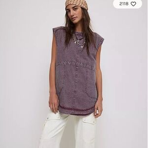 We the Free Madison striped railroad tee